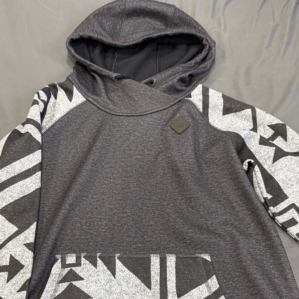 Burton Black and Gray Women's Sweater